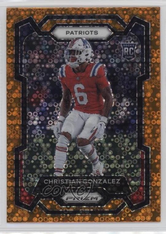 2023 Panini Prizm Rookies Disco Prizm Christian Gonzalez #369 1oo4