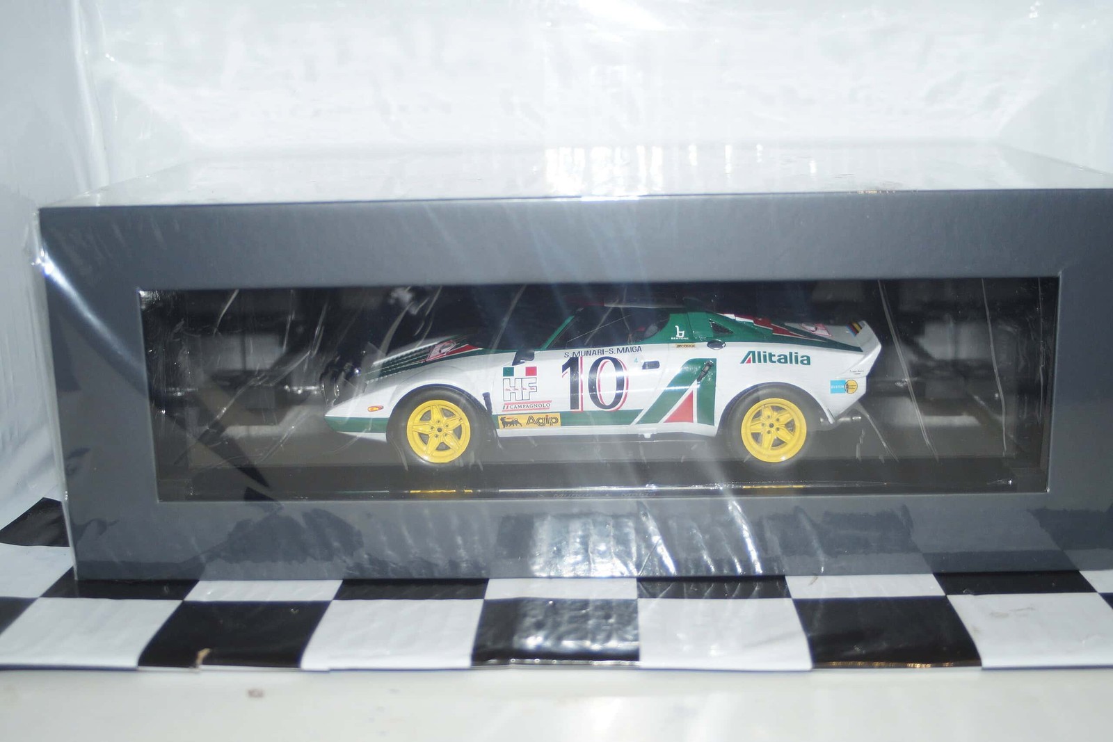 Spark Lancia Stratos Winner Monte Carlo Rally #10 1976 Munari Ref 18S946
