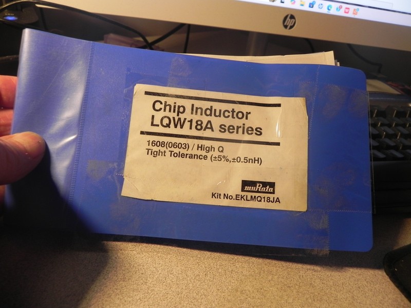 Chip Inductor LQW18A series 1 608(0603)/High Q muRata  kit # EKLMQ18JA 1-51