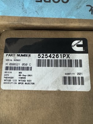 Cummins Reman Injectors