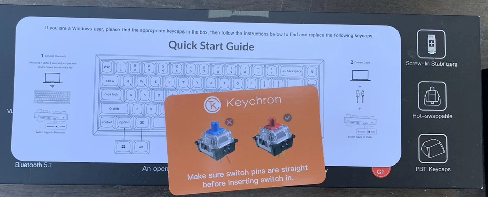 Keychron K6 Pro QMK VIA Bluetooth 5.1 Custom mechanische Tastatur US ANSI Layout - Bild 2 von 4