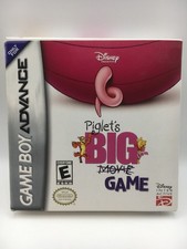 Game Boy Advance 2003 - Piglet's Big Game w/ Poster & Manual (Works)