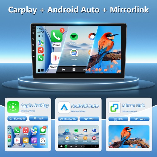 For Honda 2006-2015 Wireless Carplay Car Stereo Radio Navi WiFi GPS w/Cam - Picture 40 of 69
