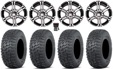 ITP SS212 14" Wheels Machined 32" Terra Hook Tires Can-Am Renegade Outlander