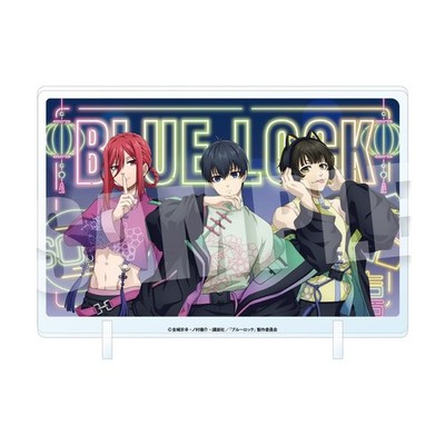 BLUELOCK'' [TypeA Yoichi & Meguru & Hyōma] Acrylic visual board NEON China ver.