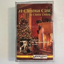 A Christmas Carol Sir Lawrence Olivier (Cassette) New Sealed