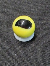 Vintage Marble King Bumblebee Patches Marble Size .669" Glass Marble