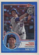2018 Topps Silver Pack 1983 Design Chrome Update Series Blue Todd Frazier jj0