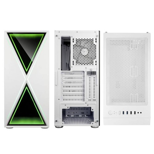 Kolink Void X ARGB PC-Gehäuse, Gaming-Gehäuse Weiß - Bild 4 von 7