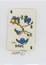 1946 Russell Games Disney Bambi Card Game Blue Characters Back Birds 5 0kb5