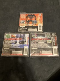Sega Saturn SHINING FORCE III Scenario 1, 2, & 3 JAPANESE VERSION LOT of 3