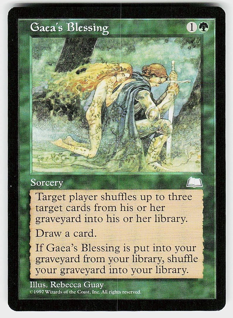 Gaea's Blessing Weatherlight 129 NM