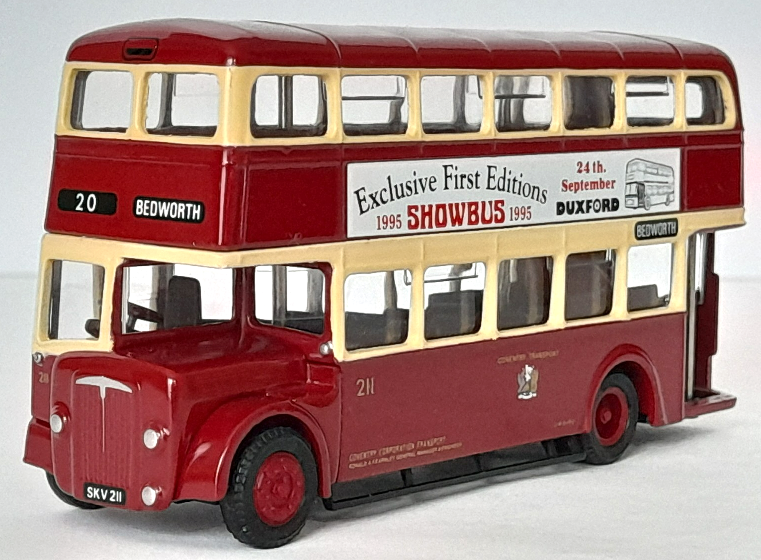 EFE 19804SB Daimler CVG6 MCW Orion Double Decker Bus - 1995 EFE Showbus Duxford