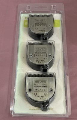 colorski 3PCS 5 in 1 Replacement Blades Compatible with Wahl Bravura Clipper