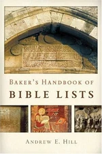 Baker's Handbook of Bible Lists Perfect