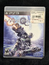 SEGA Vanquish Sony PlayStation 3 PS3 M Shooter Action Sci-Fi 2010 Manual CIB