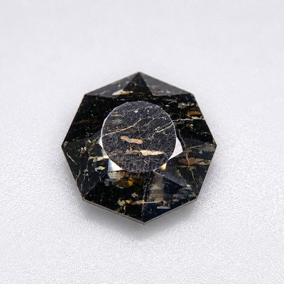 11.77 ct NUUMITE  -  GREENLAND - Natural Rare Untreated Faceted - FREAKINGCAT
