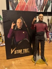 QMX Star Trek Next Generation 1/6 Scale Figure Captain Jean Luc Picard