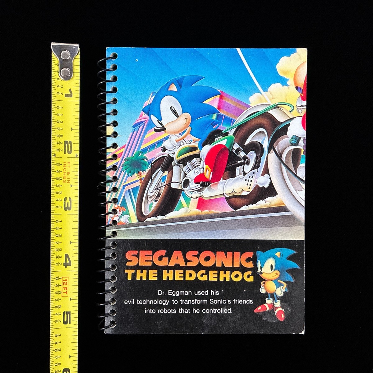 Vintage Sanrio SEGA Sonic the Hedgehog Motorcycle Tails Eggman