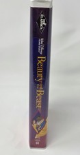 Walt Disney Black Diamond Beauty and the Beast VHS The Classics 1991 G CC