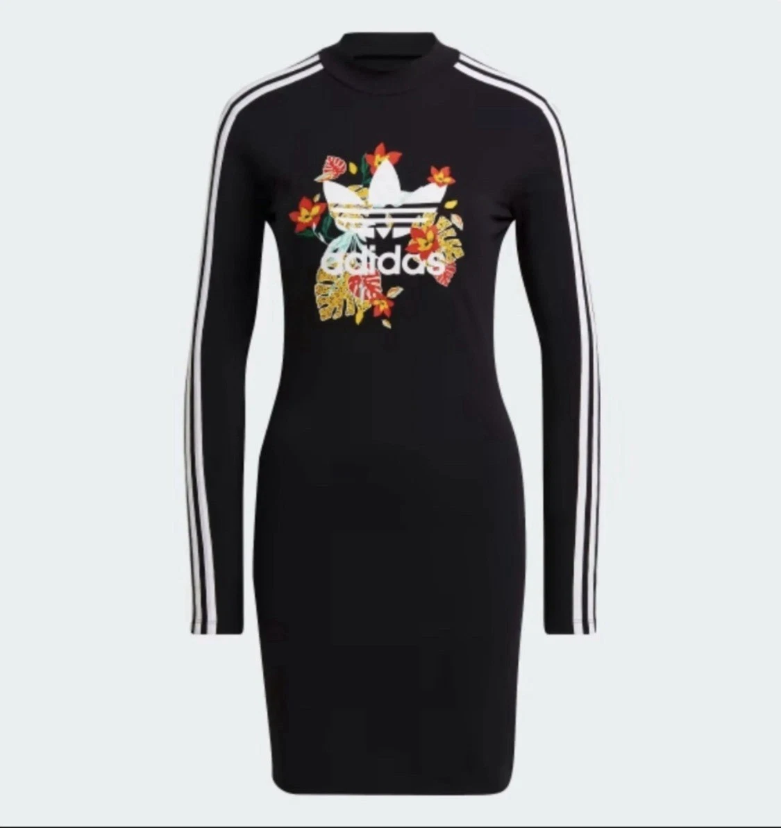 chinese dress ladies Farm Rio Colorfly Green adidas Dress, Colorfly / L