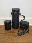 FULL SET Canon AE-1 35mm Film Camera + 3 Lenses, Vivitar Flash, Manuals & Cases — photo 8