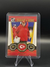 ANDY REID 2024 DONRUSS FOOTBALL CHAMP IS HERE KANSAS CITY CHIEFS #20 🔥 MINT