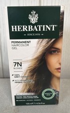 Herbatint Permanent Herbal Hair Color Gel 7N Blonde 4.56 Ounce