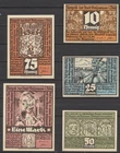 Lake Weissensee - City - 5x Emergency Money - L 1368 - G/M 1404.1 - Complete Lot
