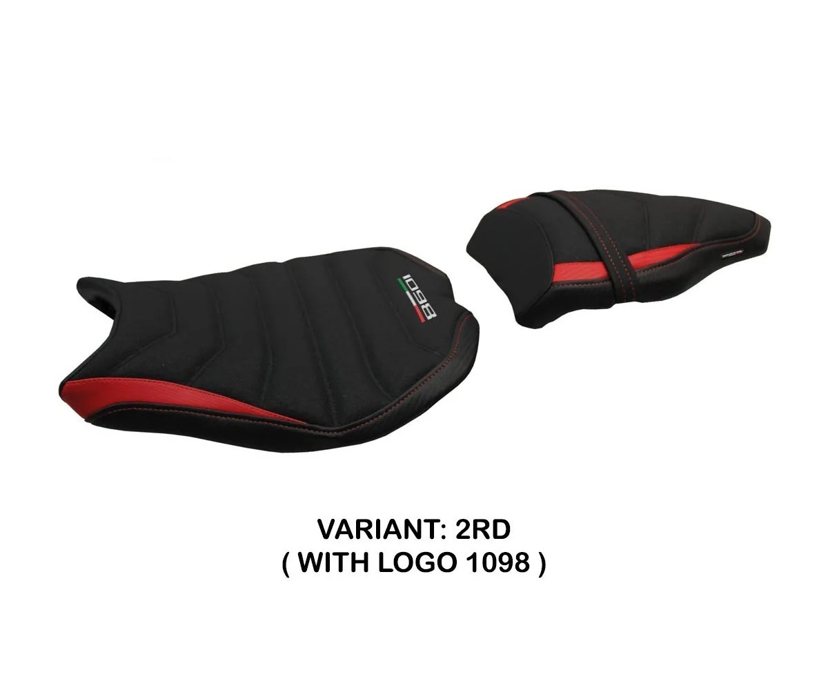 Seat saddle cover Cervia Ultragrip Red (RD) TPZ for DUCATI 848 2007 2013 Ef