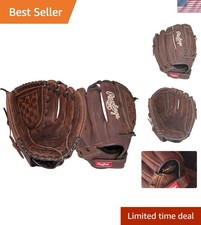 Player Preferred 12" Adult Baseball  Softball Glove - Versatile Basket Web D...