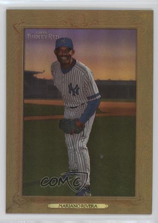 2007 Topps Turkey Red Chrome Refractor 583/999 Mariano Rivera #60 HOF 0vf5