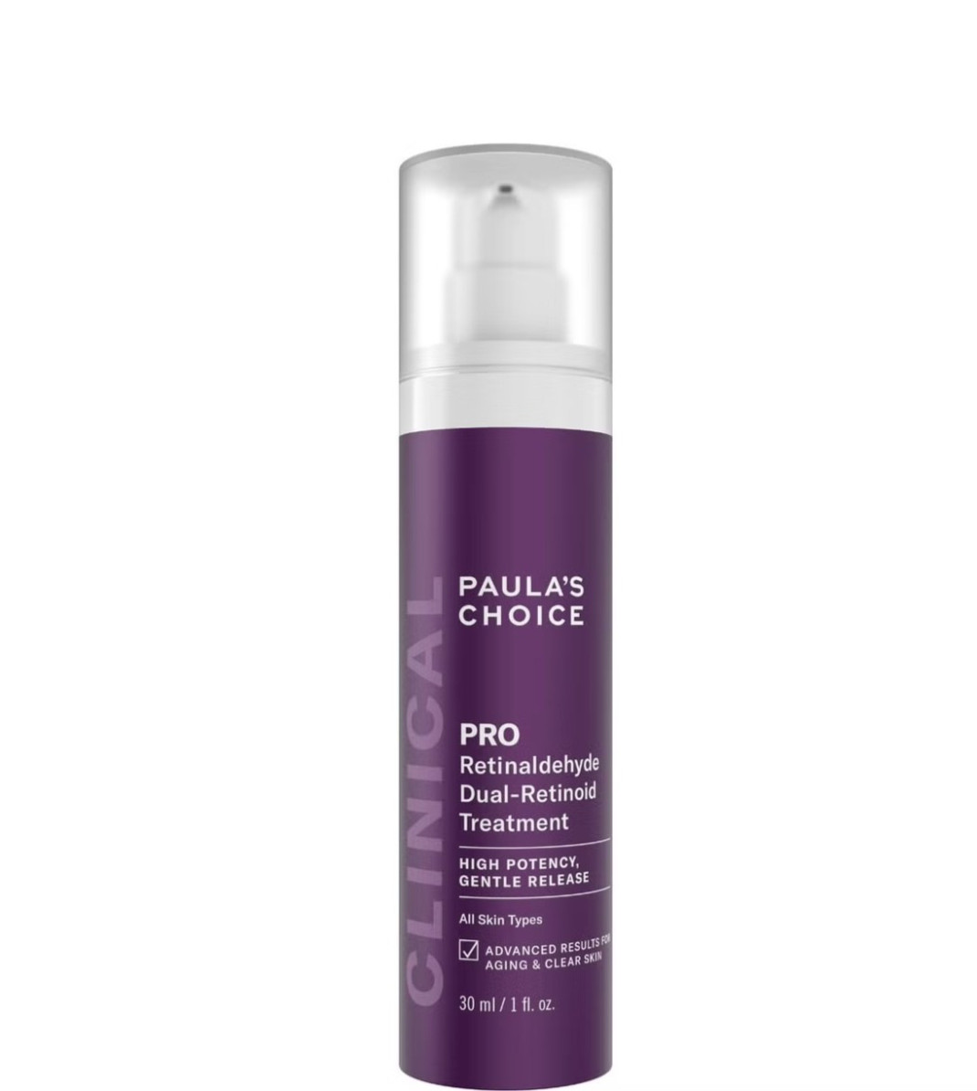 Paulas Choice Clinical Pro Retinaldehyde Dual-Retinoid Treatment 30ml RRP £67