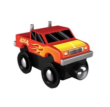 MasterPieces - Monster Truck Wood Toy Train