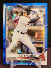 2021 Bowman Draft Chrome Alek Thomas Sapphire #BDC-105