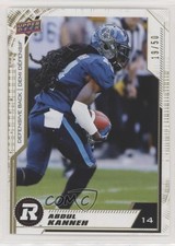 2020 Upper Deck CFL Gold 19/50 Abdul Kanneh #19 0kr6
