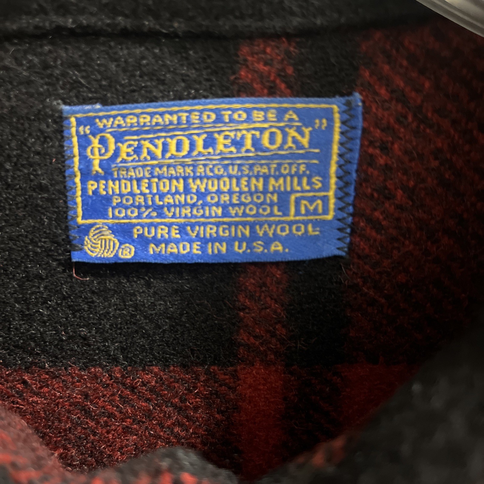 Pendleton Jacket Mens Medium Mackinaw Cruiser Woo… - image 2