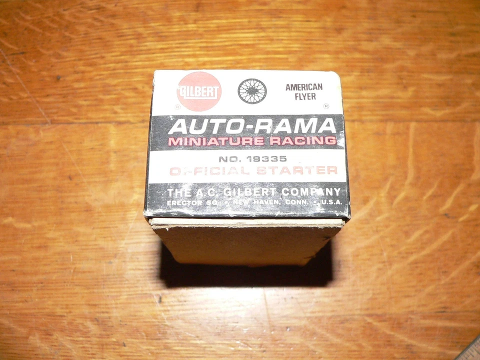 De colección A.C. Gilbert Auto-Rama Arranque Oficial Nº Accesorio coche ranura 19335 Foto 2 de 4