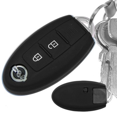 Auto Schlüssel Hülle Schwarz für Nissan JUKE Micra Note Qashqai Pulsar X-Trail