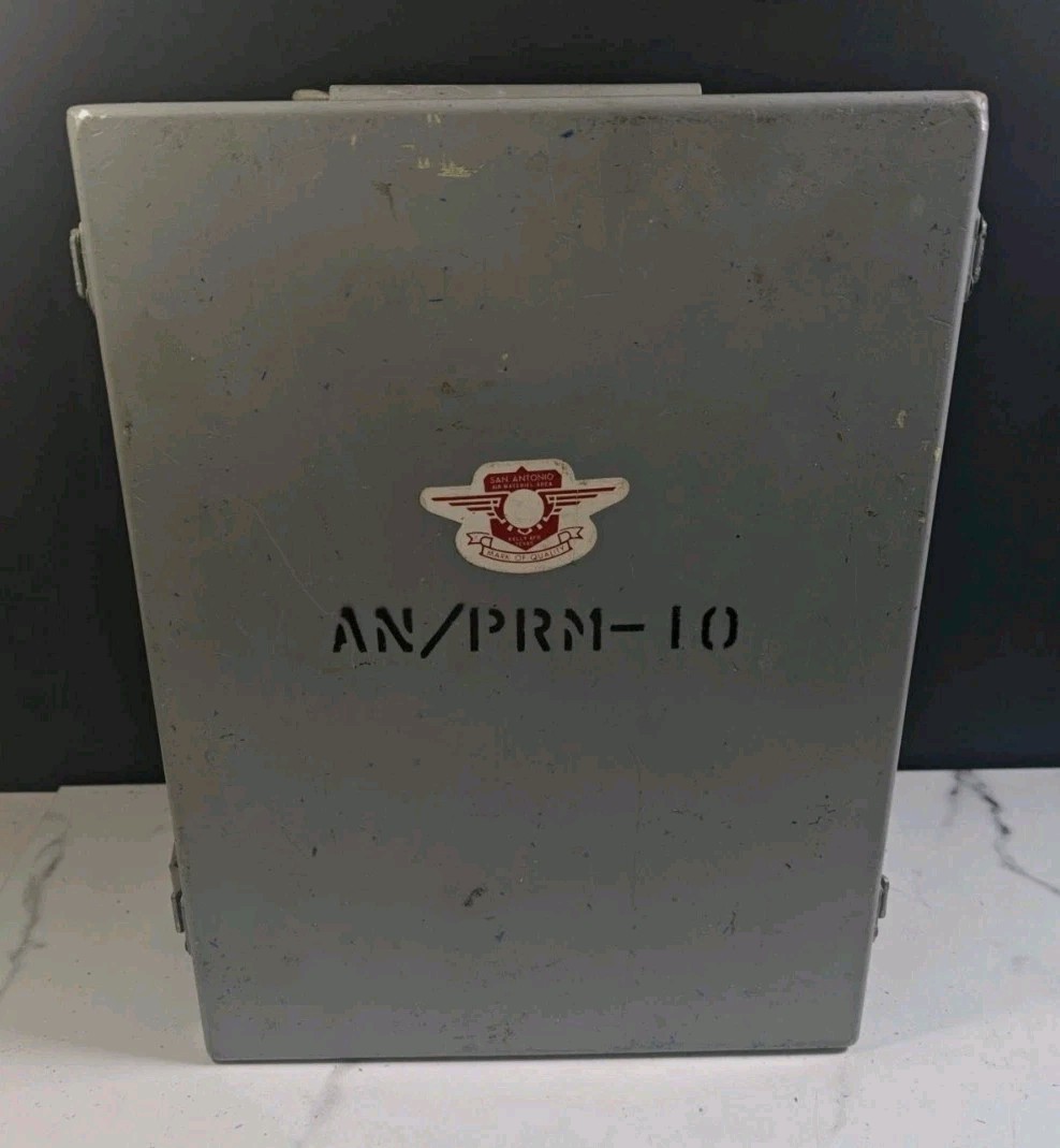 Ham Radio VHF HF Grid Dip Meter Test Oscillator, Military AN/PRM 10 Works!