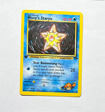 Pokemon Card - Misty's Staryu Gym Challenge 1st Edition 92/132