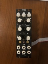 Tiptop Audio ZVERB Reverb Eurorack Modular Synthesizer Module, Black 3U FX