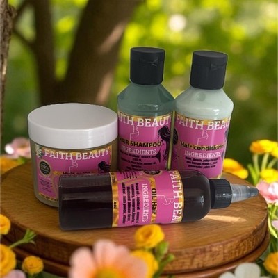 Faith Beauty Hair Shampoo & Hair Conditioner Set Hair Care Shampoo Conditioner