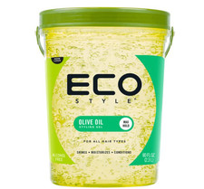 ECO, Style Professional Styling Gel Olive Oil Max Hold, 80 OZ  5 LBS , 1 PC 