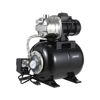 #ad #ad High Current Shallow Well Jet Pump with Pressure Tank – 1.6 HP Stainless Steel $92.94