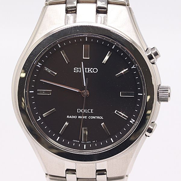 Excellent Men's Seiko Dolce Condition Watch 5B21-0AC0 Dial Black - VintageWatches.PK Excellent Men's Seiko Dolce Condition Watch 5B21-0AC0 Dial Black - vintagewatches.pk