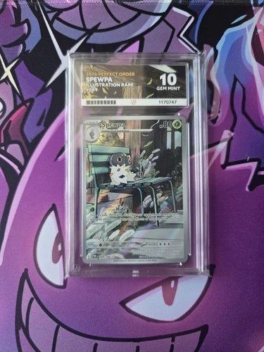 Pokémon TCG - Spewpa 089/088 - Perfect Order - ACE 10 PERFECT SUBGRADES