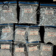 1000pcs CUBIC ZIRCONIA WHOLESALE 0.7 5mm White CZ Stone Gemstone 5A for Jewelry