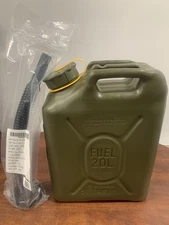 New Scepter Olive Drab Military Diesel Can With NEW SPOUT HIFLOW MFC 5 Gallon.