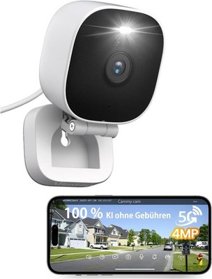 VIM TAG 2,5K Mini Überwachungskamera Aussen, 5G WLAN Kamera Überwachung